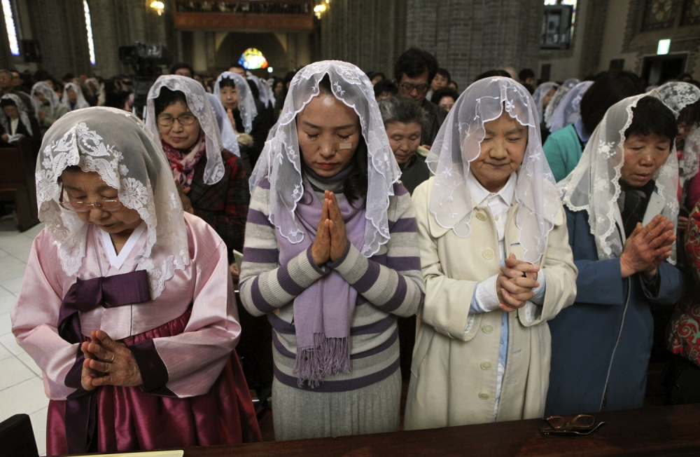 католички в Южной Корее